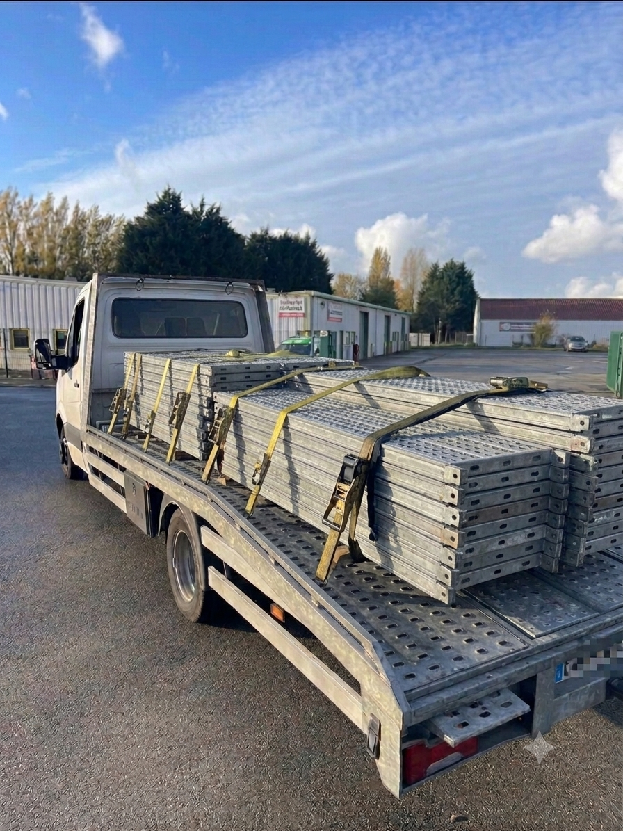 Transport de palette et marchandise